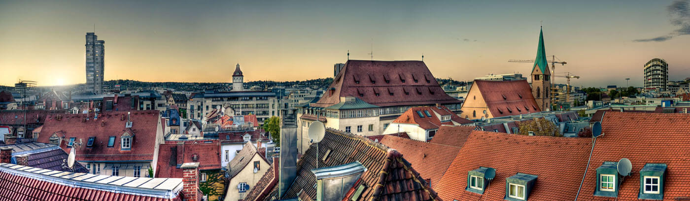 halteverbotszone-beantragen-fuer-stuttgart Blick auf die Stadt Stuttgart