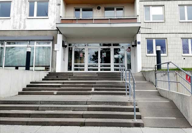 Verwaltungsgebäude der Stadt Halle Saale zum beantragen der Halteverbotszone Verwaltungsgebäude der Stadt Halle Saale zum beantragen der Halteverbotszone